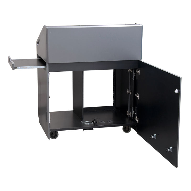 Audio Visual Furniture High Tech Multimedia Podium (12RU, Various) PDX20