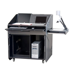 Audio Visual Furniture High Tech Multimedia Podium (12RU, Various) PDX20