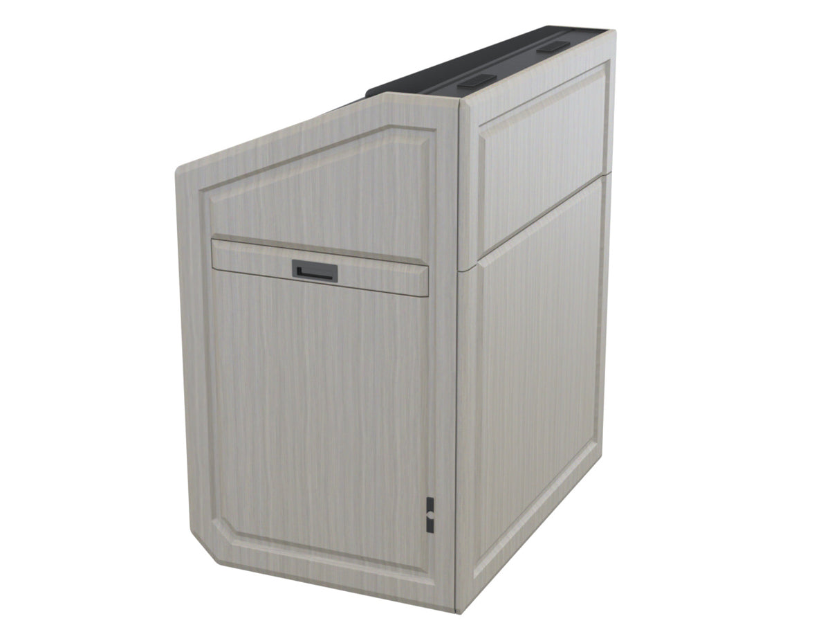Audio Visual Furniture Executive Podium (12RU, Various) PDX21
