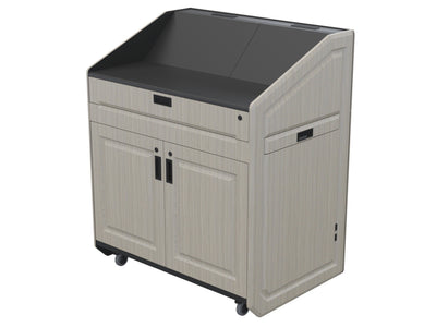 Audio Visual Furniture Executive Podium (12RU, Various) PDX21