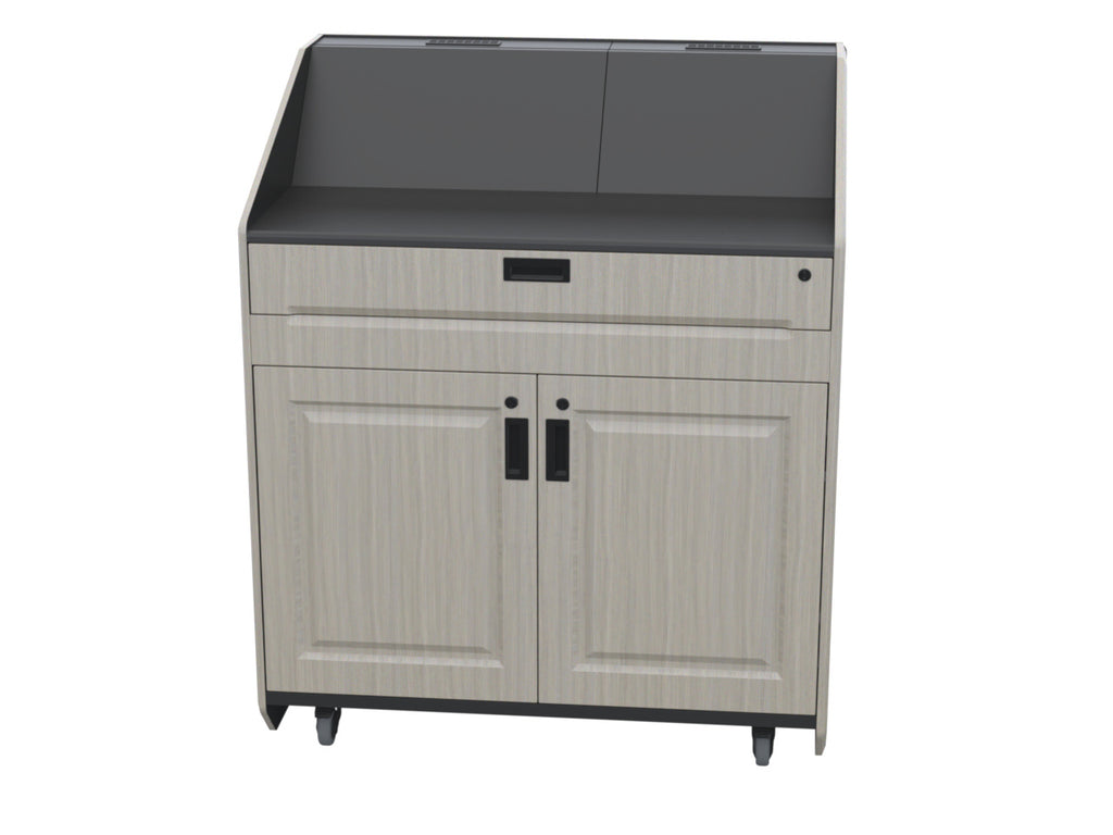 Audio Visual Furniture Executive Podium (12RU, Various) PDX21