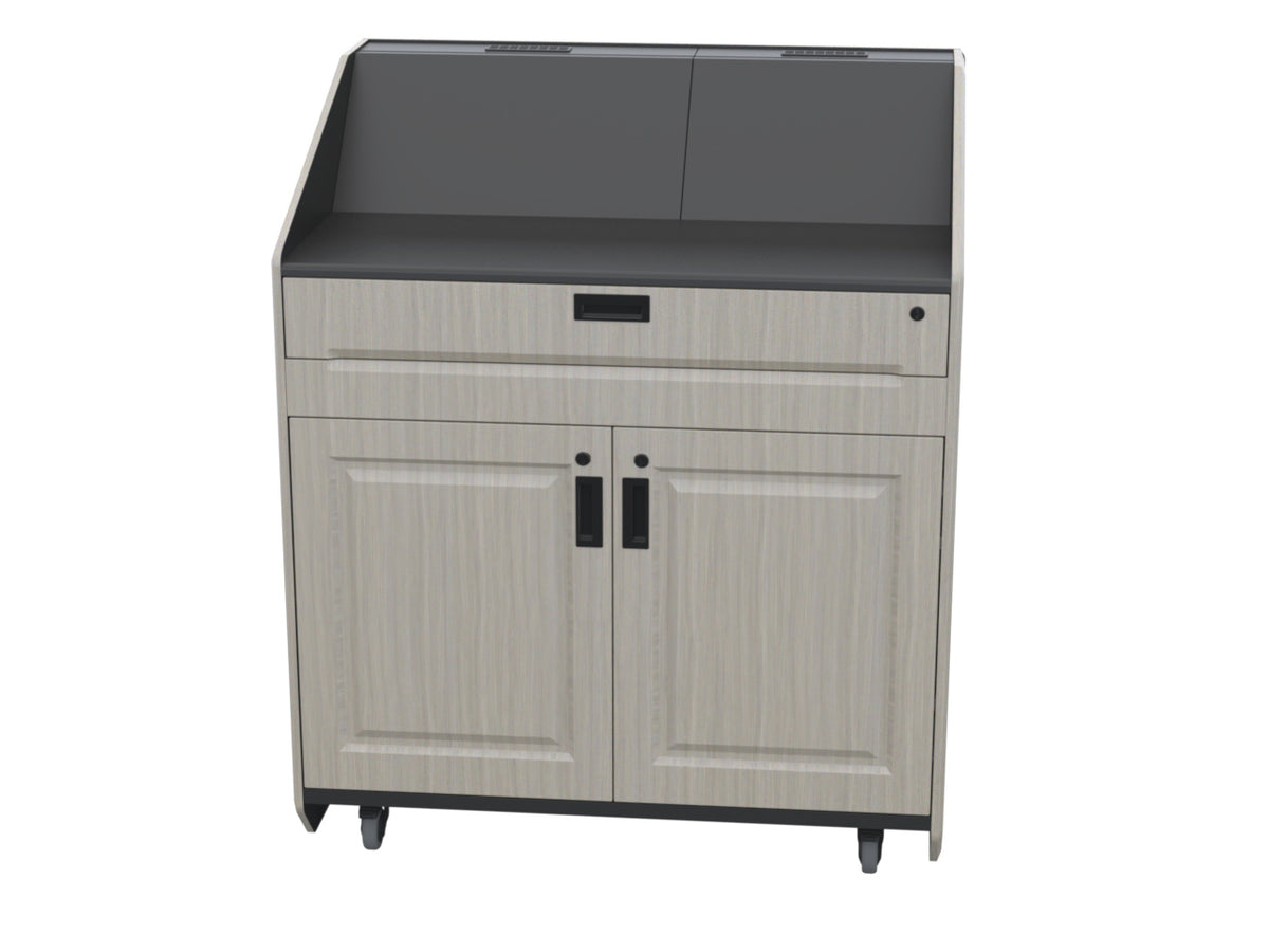 Audio Visual Furniture Executive Podium (12RU, Various) PDX21