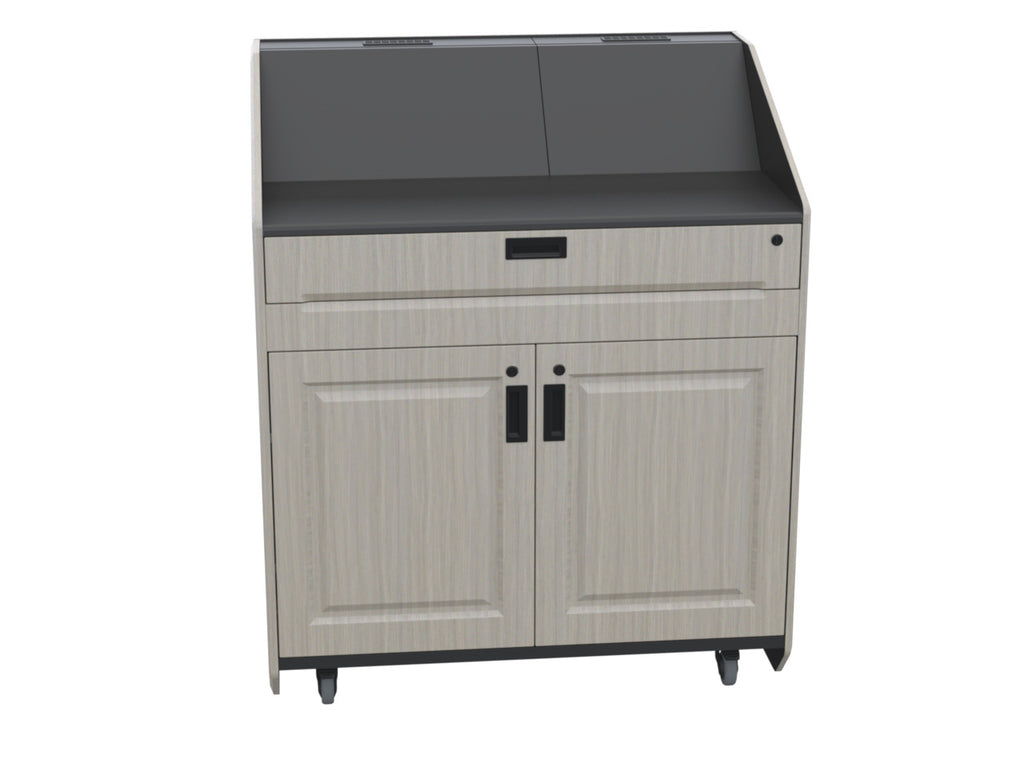 Audio Visual Furniture Executive Podium (12RU, Various) PDX21