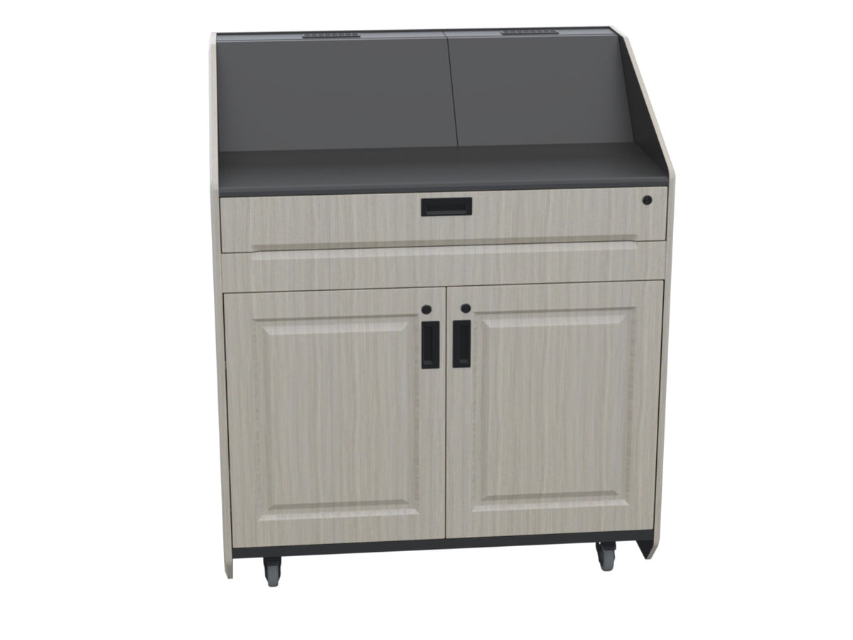 Audio Visual Furniture Executive Podium (12RU, Various) PDX21