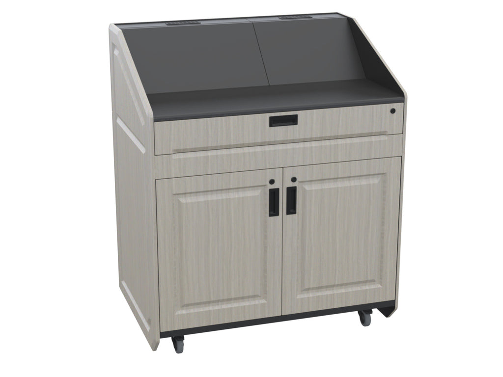 Audio Visual Furniture Executive Podium (12RU, Various) PDX21