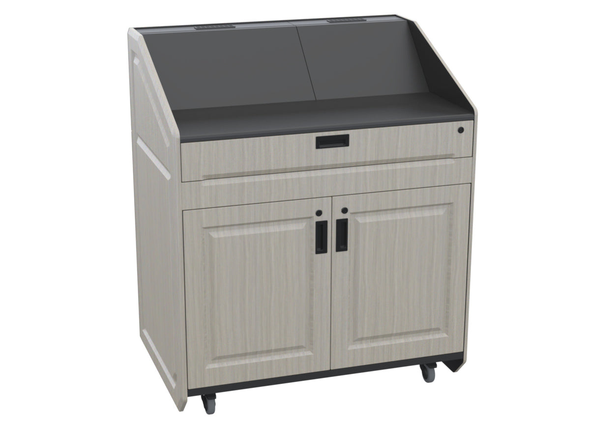 Audio Visual Furniture Executive Podium (12RU, Various) PDX21