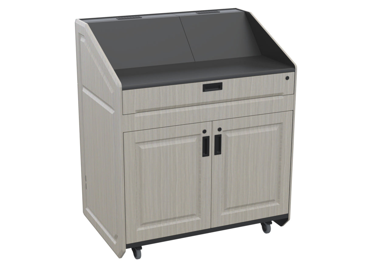 Audio Visual Furniture Executive Podium (12RU, Various) PDX21