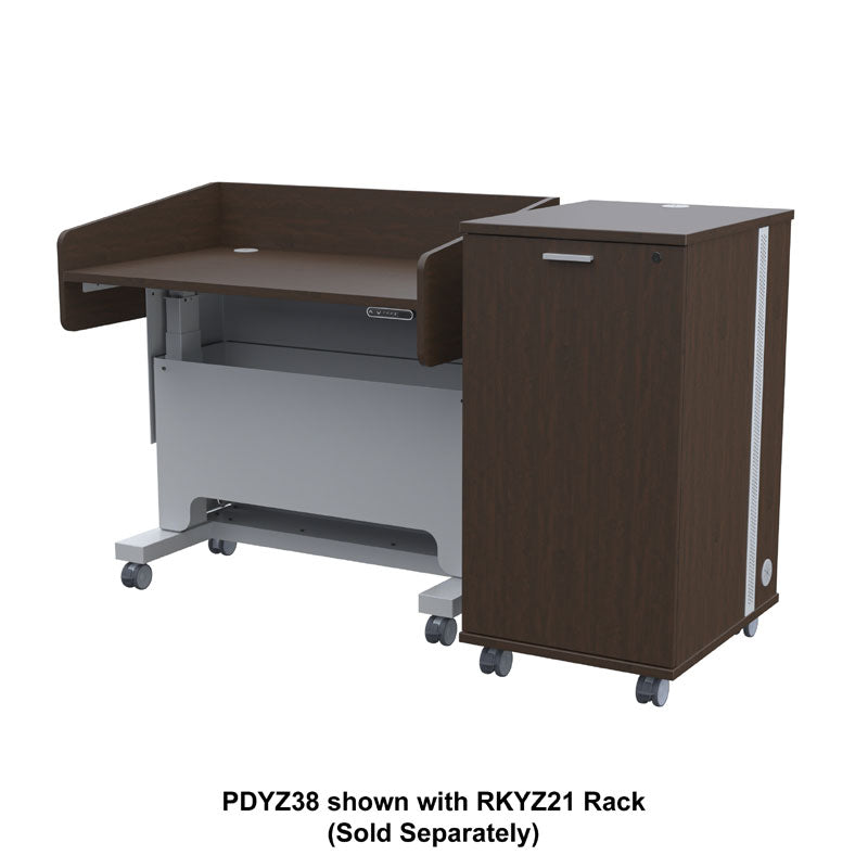 Audio Visual Furniture Mobile Rack (21RU, Various) RKYZ21