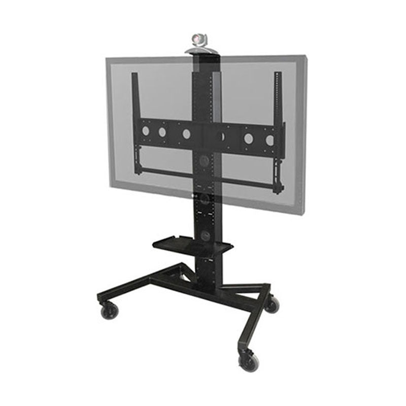 Audio Visual Furniture Extra Large Mobile Floor Cart PM-XFL-S