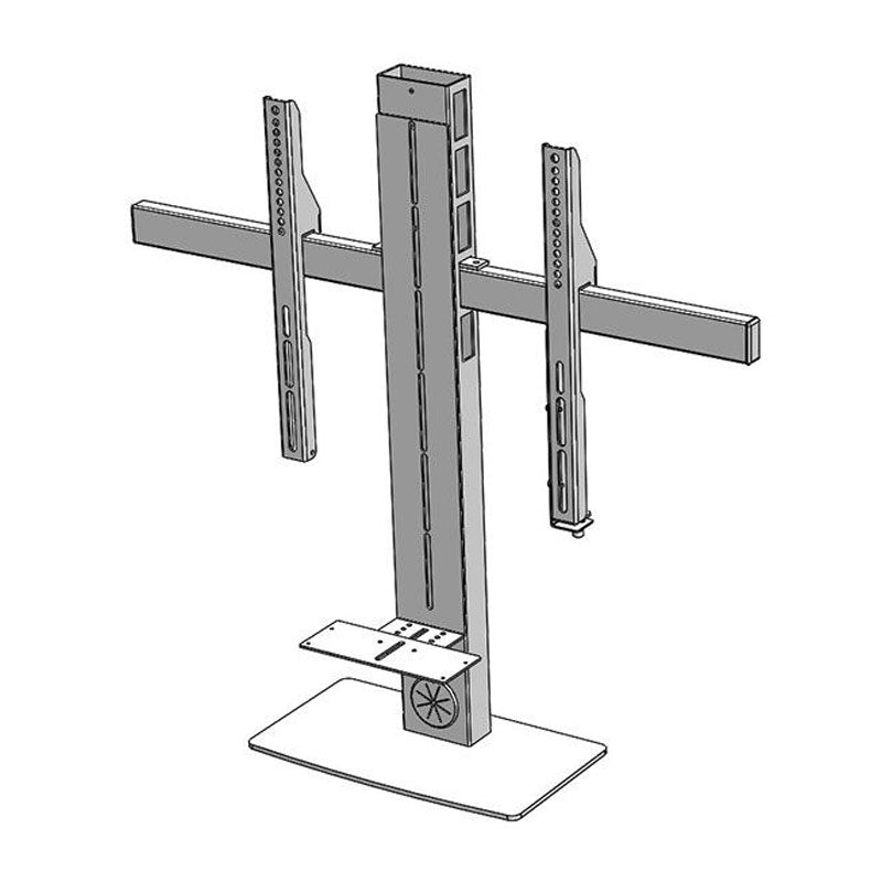 Audio Visual Furniture Single Display Bracket for Large Screens (Black) PM2-S
