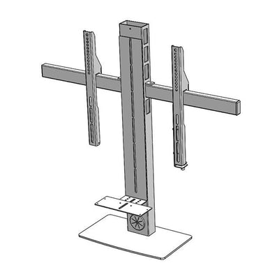 Audio Visual Furniture Single Display Bracket for Large Screens (Black) PM2-S