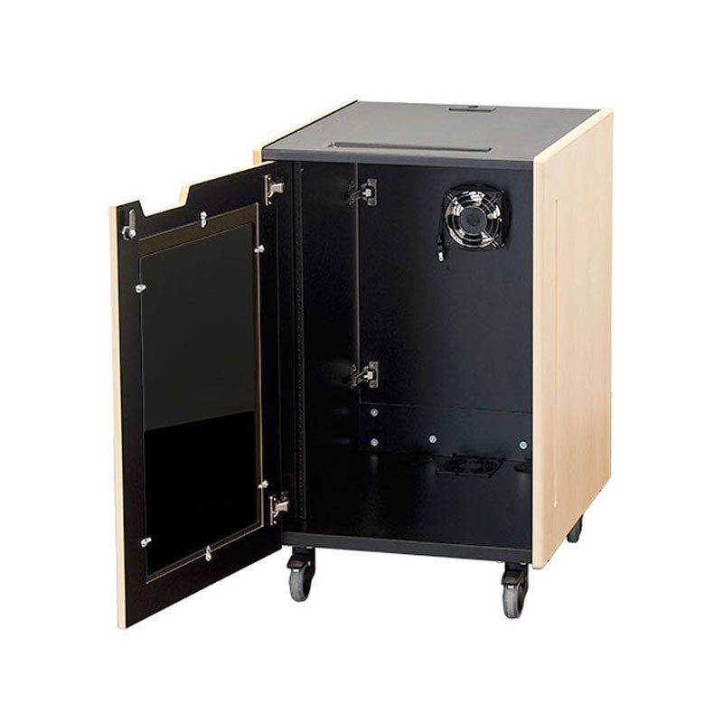 Audio Visual Furniture Executive Mobile Rack (16RU, Various) REX-16