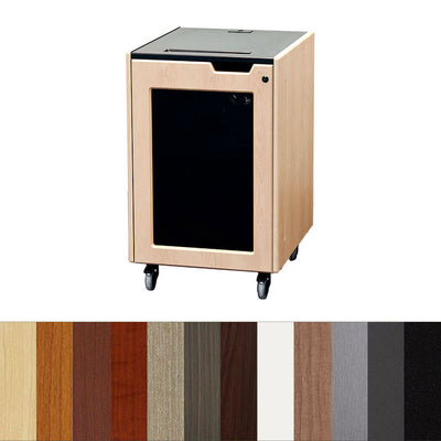 Audio Visual Furniture - Executive Series 16RU Mobile Rack (Various Finishes) REX-16