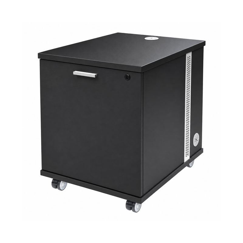Audio Visual Furniture Under Table Mobile Rack (12RU, Various) RKYZ12