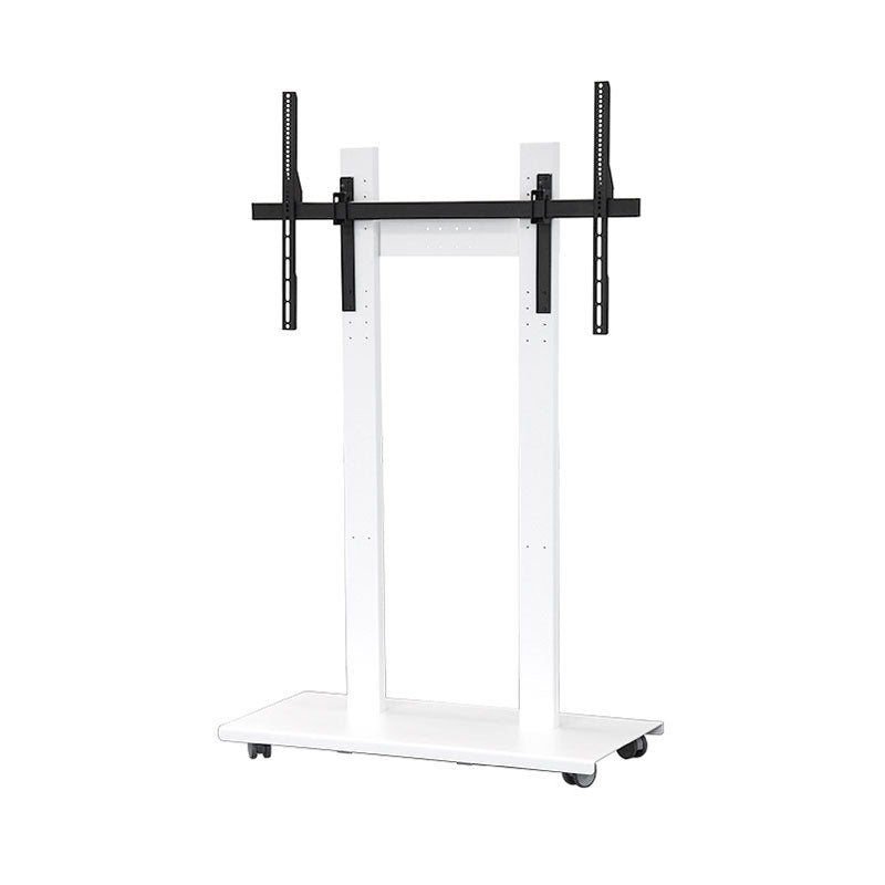Audio Visual Furniture - Mobile Display Stand for 65-90 inch Screens SYZ80-XL-W