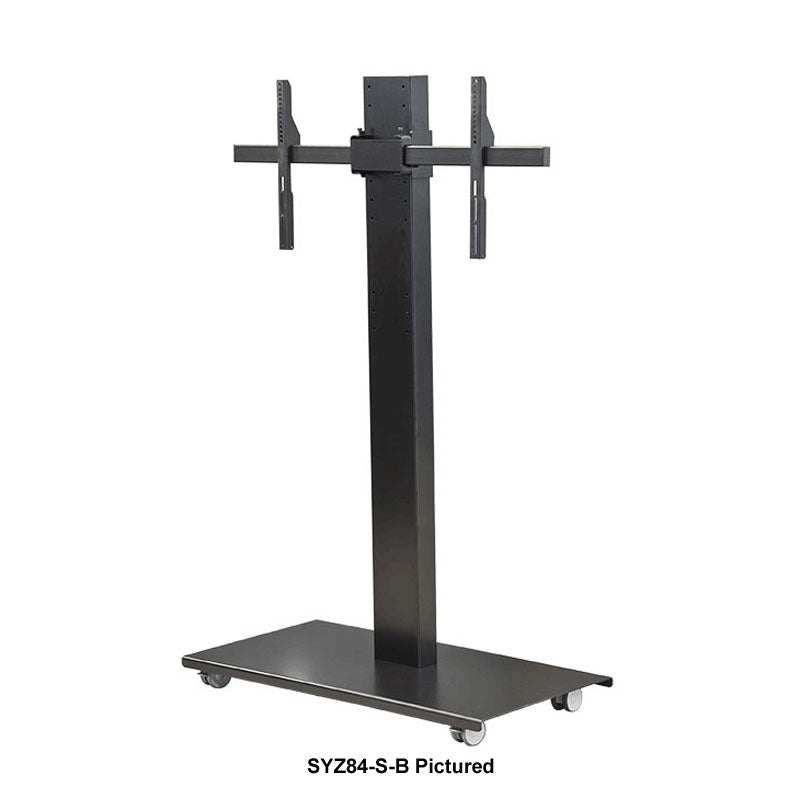 Audio Visual Furniture Mobile Display Stand (Cisco Board 70/75) SYZ84-CS75-B