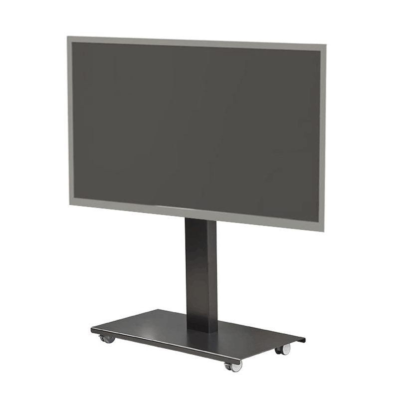 Audio Visual Furniture - Mobile XL Display Stand for 70-80 inch Screens SYZ84-XL-B