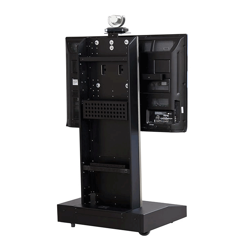 Audio Visual Furniture Large Mobile Telepresence Stand, TP1000-S