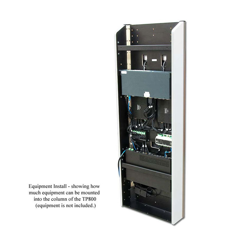 Audio Visual Furniture Large Mobile Telepresence Stand, TP1000-S