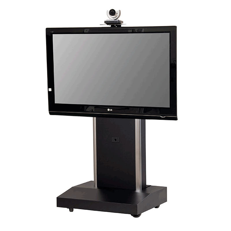 Audio Visual Furniture TP1000-S Large Mobile Telepresence Stand