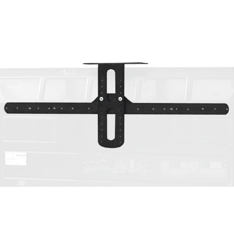 Audio Visual Furniture - VFI Camera Bracket for Wall Mounted or Freestanding 52-70 in. Screens (Black) TVCB-XL