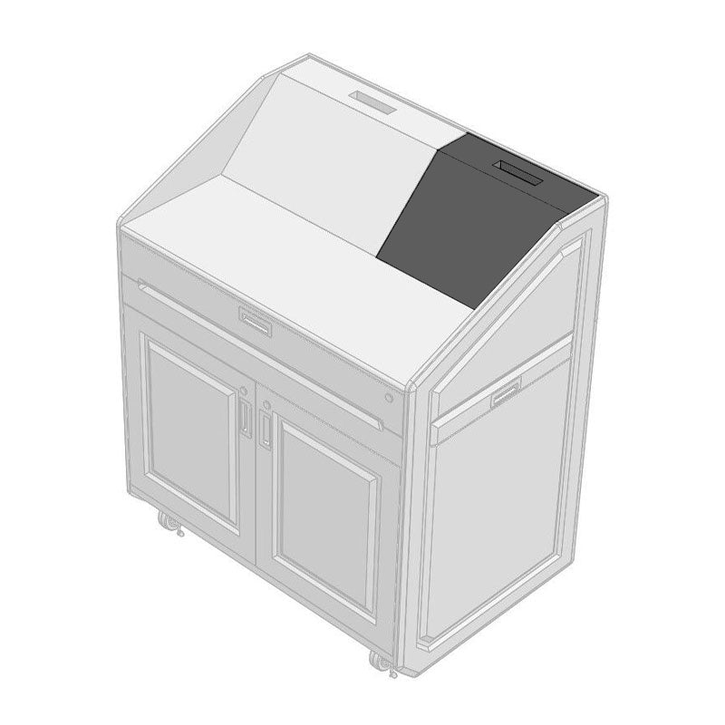 Audio Visual Furniture Wedge (17 in, PD4501, PDX20, PDX21 & PDX22) W17