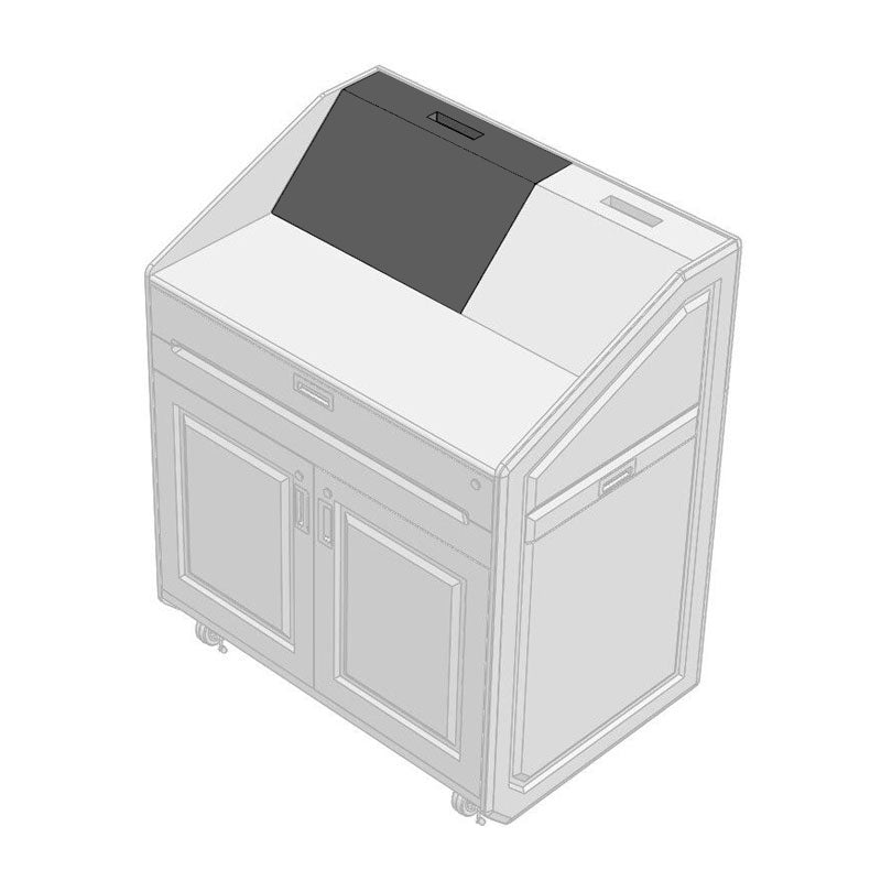 Audio Visual Furniture Wedge (22 in, PDX20, PDX21 or PDX22) W22