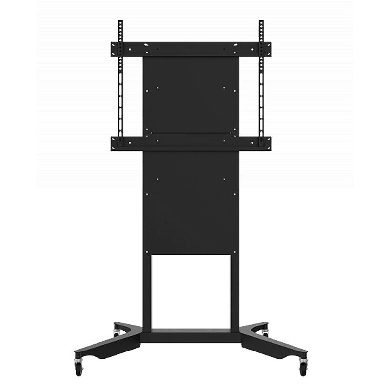 iCartTX DynamiQ Flex 400 Height Adjust Cart D-FLEX400-90, mobile display stand front view without display