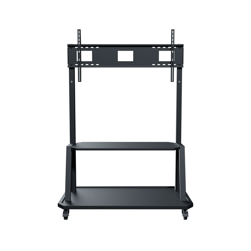 iCartTX Education Classroom Mobile Display Cart EDC-100, mobile display cart front view