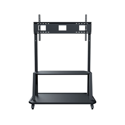 iCartTX Education Classroom Mobile Display Cart EDC-100, mobile display cart front view