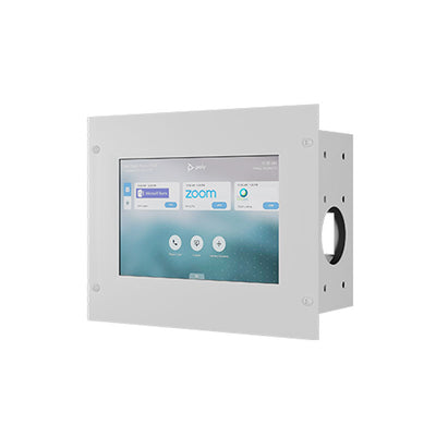 iCartTX Poly TC8 In-Wall Mount (White) TC8-WMP