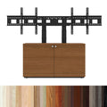 iCartTX Thin Credenza (Dual Mount, 2x 3U, 2 Bay, Laminate) CRED2LTHIN-D