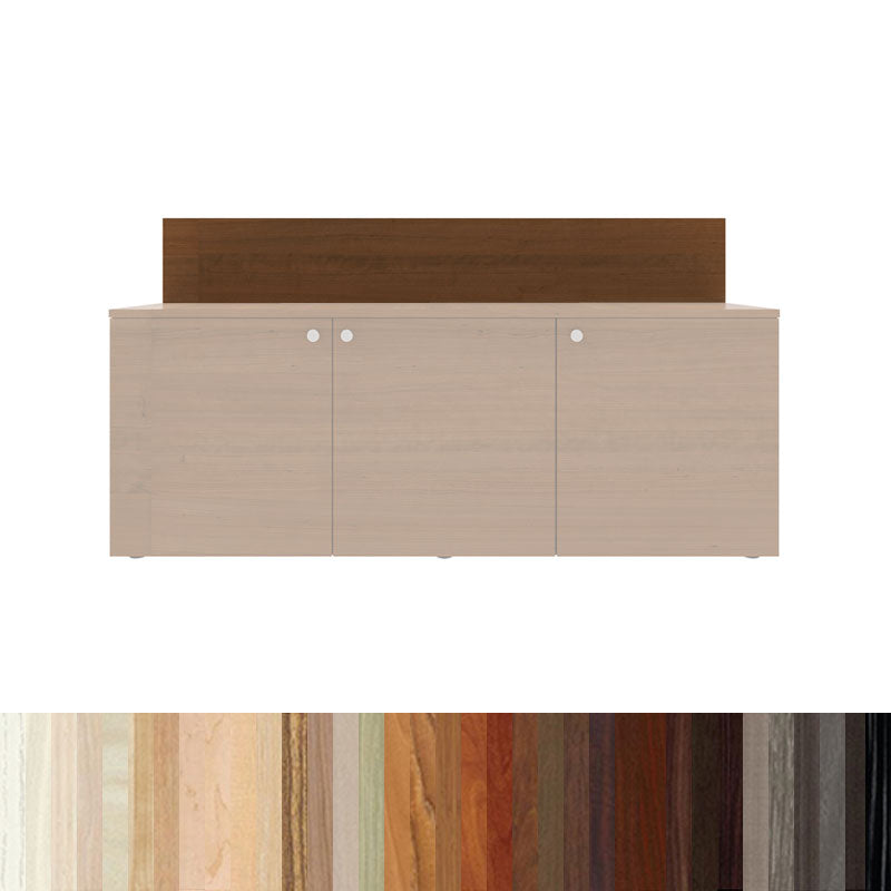 iCartTX Credenza Cover Panel (3 Bay, Laminate) CRED3-PP-L