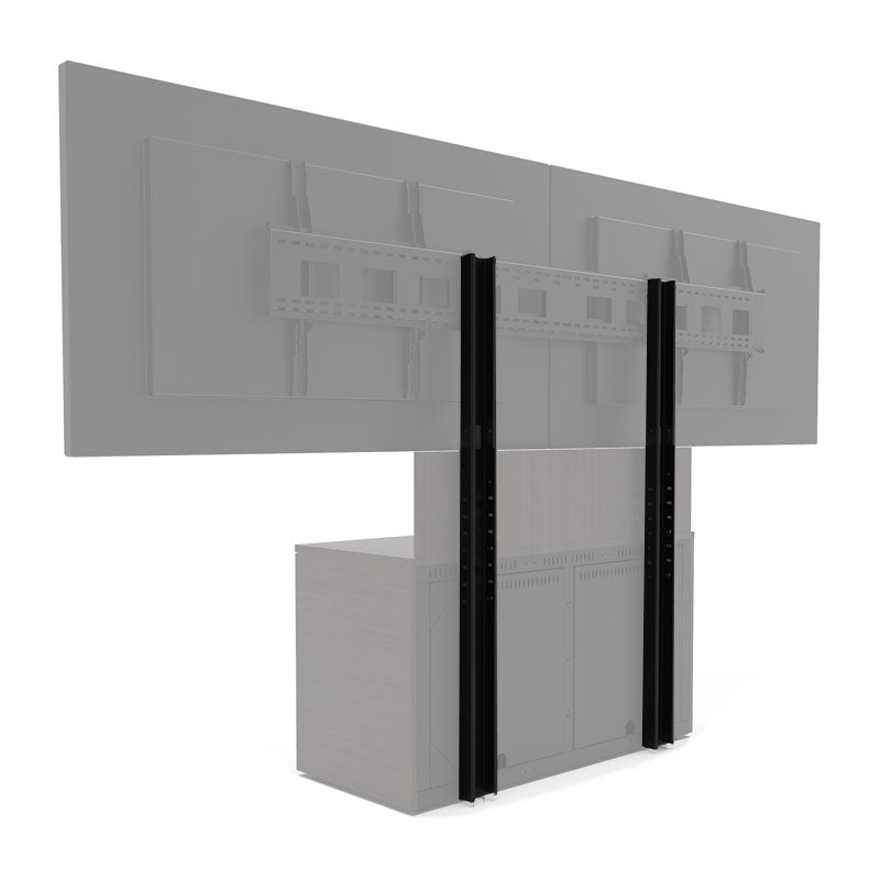 iCartTX Credenza Extended Uprights (2 or 3 Bay) CRED-EXT-UPRIGHTS