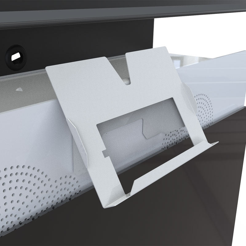 iCartTX Logitech Cradle LTAP-MNTKIT, control panel holder installed without panel