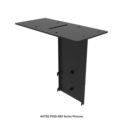 iCartTX PTZ Camera Mount PS50-BLW-48, AV cart accessory top platform bracket