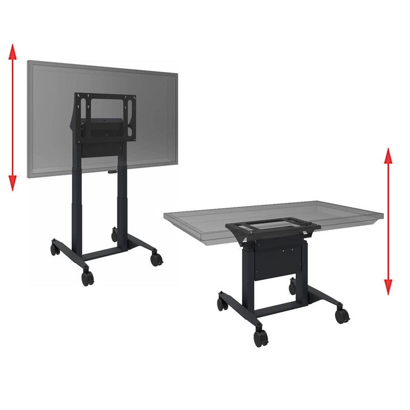 iCartTX DynamiQ mTilt Motorized Cart for Large Screens, IC-487A03