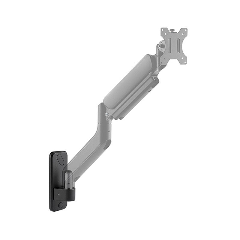 B-Tech Neomounts Wall Adapter AWL75-450BL, articulating monitor arm fully extended