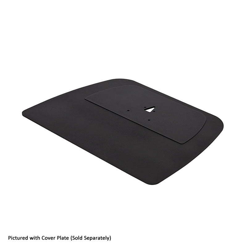 B-Tech Medium Floor Base BT4001/B, floor stand cover plate front view