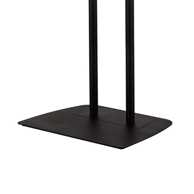 B-Tech Floor Stand Base Cover Plate BT4002-TPC/B, dual-post display stand base