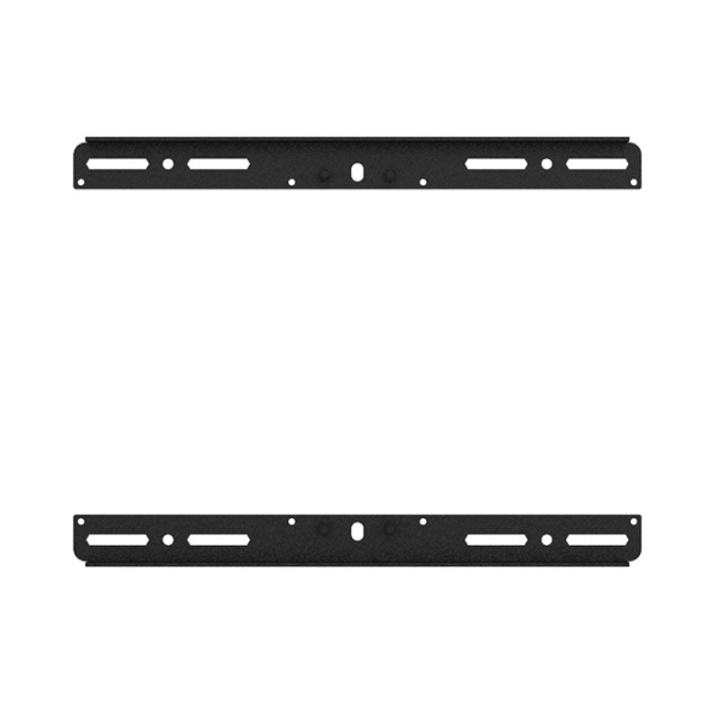 B-Tech Dual Stud Horizontal Wall Plate Adapter BT5226-HWL/B, wall mounting rails