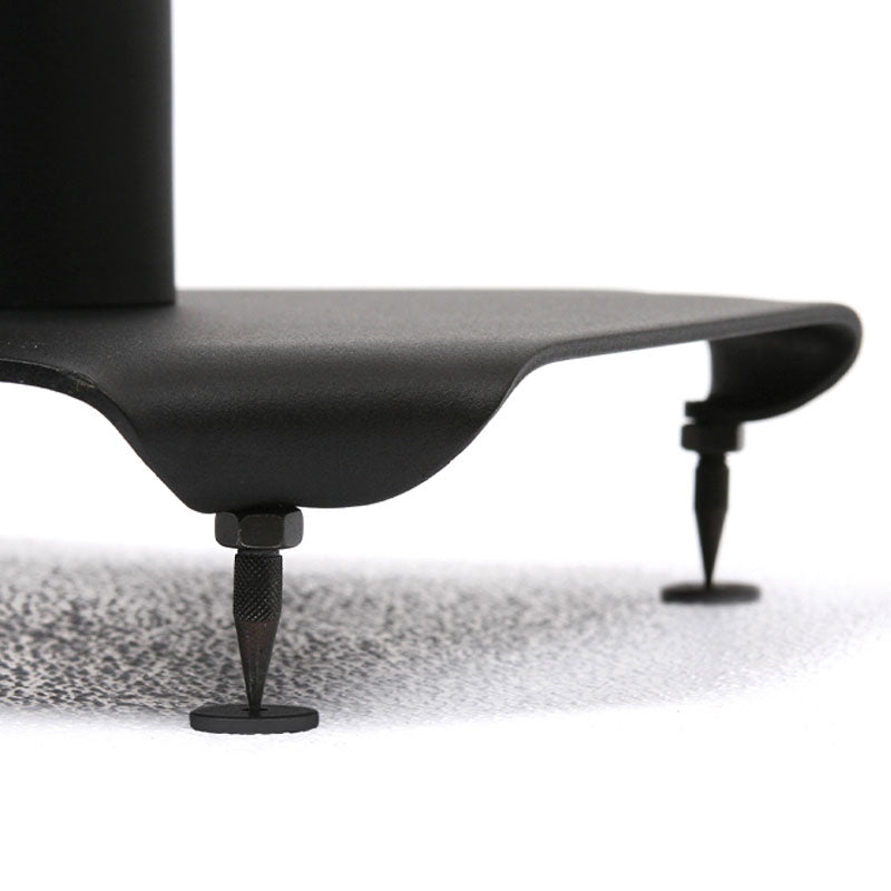 B-Tech Atlas Speaker Stands BT608/B, display stand carpet spike detail