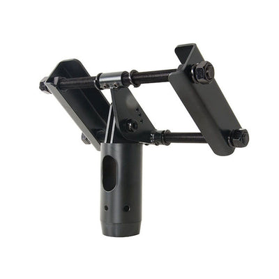 B-Tech System 2 I-Beam Girder Mount BT7017/B, projector mount adjustment assembly angled view