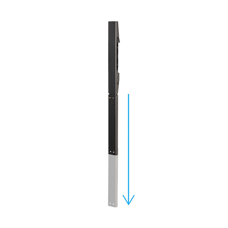 B-Tech Adjustable Accessory Mounting Arm BT7031/B, presentation cart height adjustment track