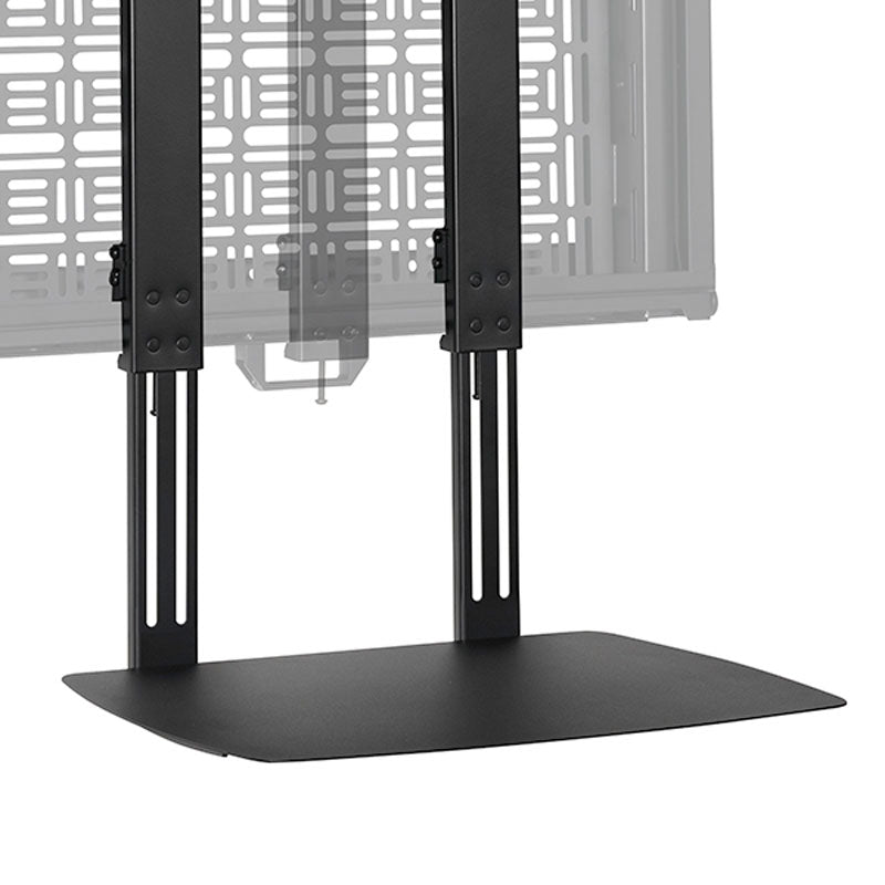 B-Tech Adjustable Accessory Mounting Arm BT7034/B, display support rails and base plate