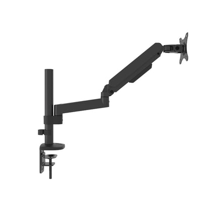 B-Tech Flex Solo Full Motion Desk Mount BT7351/B, single-monitor desk mount extended side view