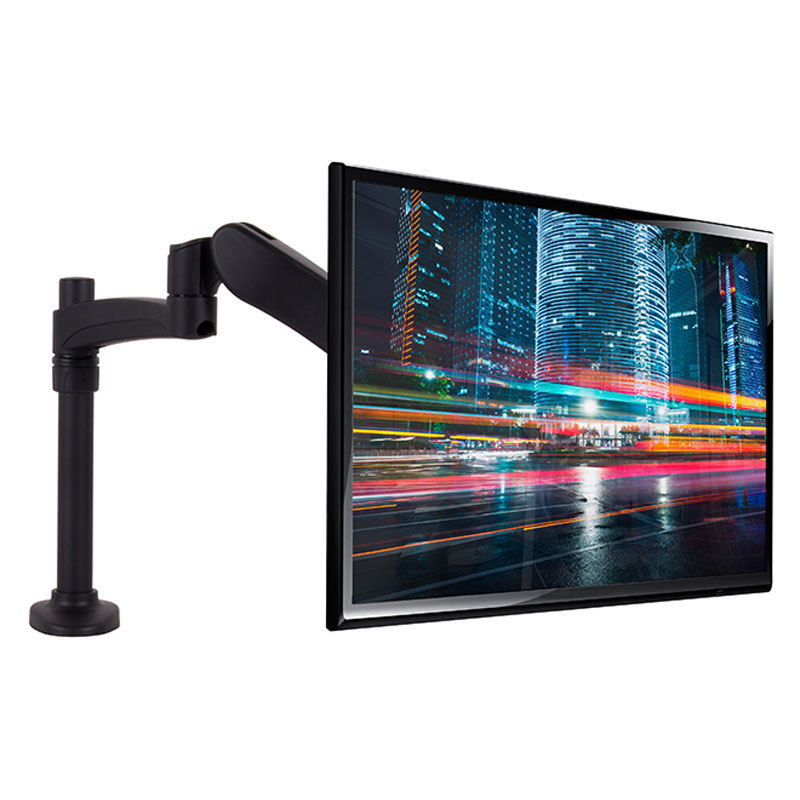 B-Tech Monitor Desk Mount BT7383/B, desk monitor arm with display installed