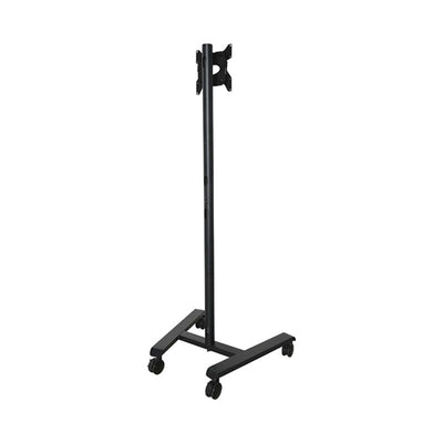 B-Tech Momentum One Mobile Medium TV Cart BT7504/B, mobile display stand side view