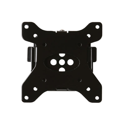 B-Tech Small Ultra-Slim Fixed TV Wall Mount BT7510/B, compact television wall mount in a front view