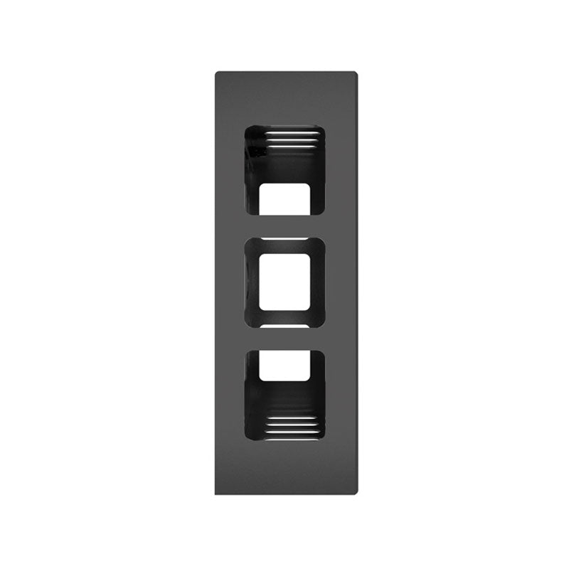 B-Tech Small AV Storage Cradle BT7780/B, narrow media player mounting bracket front view